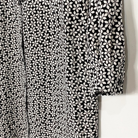 Diane Von Furstenberg Silk Prita Shirt Dress 8 - Picture 12 of 16